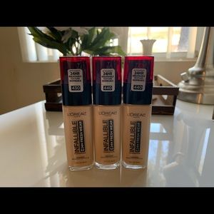 L’Oréal Infallible Foundations